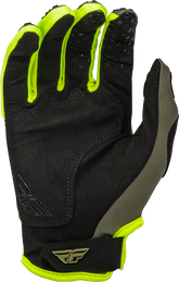 Guantes Fly Kinetic Verde Oliva/Hi Vis Niño